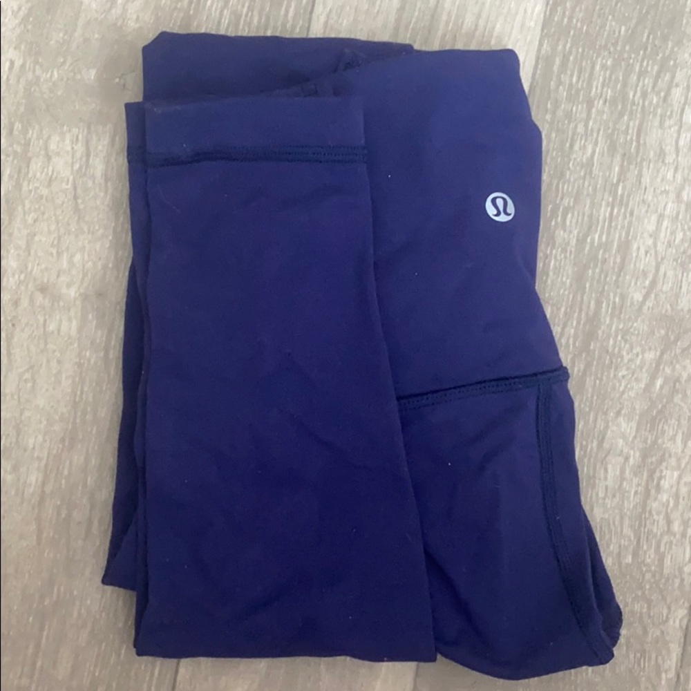Purple Lululemon full length leggings